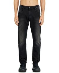 DIESEL - Regular Regular Waist 2032 D-Krooley-Bw Joggjeans, Colored, Elastic Waistband - Lyst