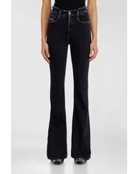 DIESEL - Bootcut Jeans High Waist 1973 D-Partt, /Dark, Zip Fly - Lyst