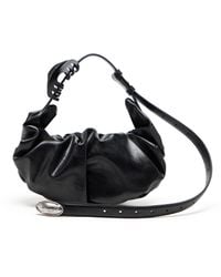DIESEL - Grab-D-Small Scruched Hobo Bag - Lyst