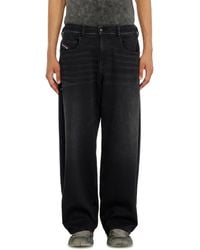 DIESEL - Relaxed Regular Waist 2097 D-Enim-M Joggjeans, /Dark, Zip Fly - Lyst