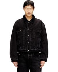 DIESEL - Padded Trucker Jacket - Lyst