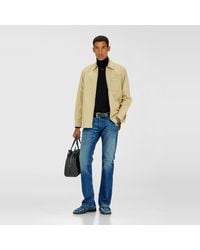 DIESEL - Wool Turtleneck Jumper With Cut-Out Logo - Lyst
