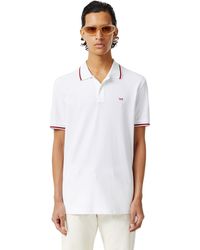 DIESEL - Polo Shirt With D Logo - Lyst