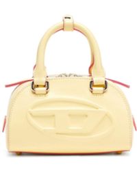 DIESEL - 1Dr Dome-Leather Small Bowling Bag - Lyst