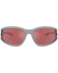 DIESEL - Rectangular Sunglasses In Acetate - Lyst