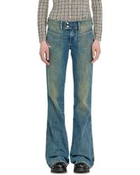 DIESEL - Bootcut Jeans Low Waist D-Hush - Lyst