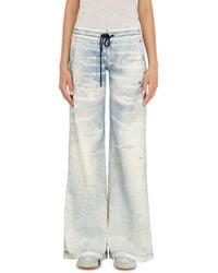 DIESEL - Relaxed Low Waist 2078 D-Ainty Joggjeans, Light, Elastic Waistband - Lyst