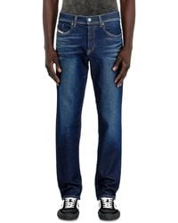 DIESEL - Regular Jeans Regular Waist 2023 D-Finitive, Dark, Button Fly - Lyst
