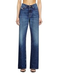 DIESEL - Regular Jeans High Waist 1971 D-Sent - Lyst