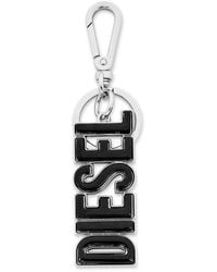 DIESEL - Metal And Resin Keyring - Lyst
