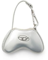 DIESEL - Glossy Bag Charm With Mirror - Lyst