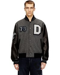 DIESEL - Varsity Jacket - Lyst