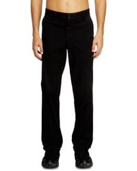 DIESEL - Cotton Pants With Utility Loop - Lyst