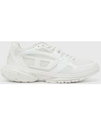 DIESEL - S-Pro-V-Dense-Mesh Sneakers With Oval D Logo - Lyst