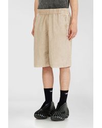DIESEL - Treated Nylon Shorts - Lyst