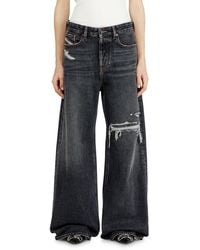DIESEL - Relaxed Jeans Low Waist 1996 D-Sire, /Dark, Button Fly - Lyst