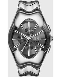 DIESEL - Mercurial Chronograph Stainless Steel Watch - Lyst