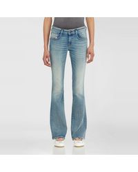 DIESEL - Bootcut Jeans Low Waist 1969 D-Ebbey, Light, Zip Fly - Lyst
