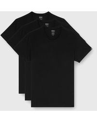 DIESEL - Set Of 3 Cotton T-Shirts - Lyst
