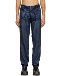 DIESEL - Regular Jeans Regular Waist 2023 D-Finitive, Dark, Button Fly - Lyst