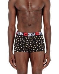 DIESEL - Three-Pack Of Stretch Cotton Trunks With Floral Print - Lyst
