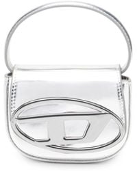 DIESEL - 1dr-xs-s-iconic Mini Bag In Mirrored Leather - Lyst