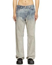 DIESEL - Relaxed Jeans Regular Waist 1980 D-Eeper, Medium, Button Fly - Lyst