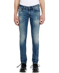 DIESEL - Skinny Jeans Low Waist 1979 Sleenker, Medium, Zip Fly - Lyst