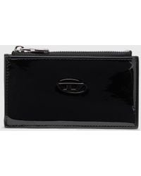 DIESEL - Card Holder With Glossy Finish - Lyst