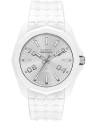 DIESEL - Stinger Silicone Watch - Lyst