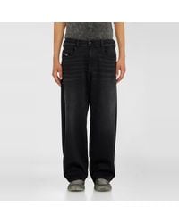 DIESEL - Relaxed Regular Waist 2097 D-Enim-M Joggjeans, /Dark, Zip Fly - Lyst