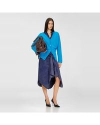 DIESEL - Midi Shirt Dress - Lyst