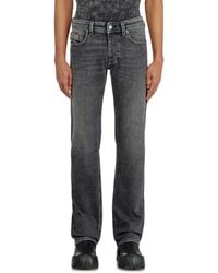 DIESEL - Regular Jeans Low Waist 1985 Larkee, /Dark, Button Fly - Lyst