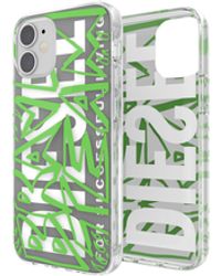 DIESEL Ultra-light Tpu Case For Iphone 12 Mini - Green
