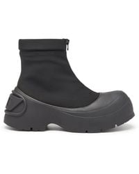 DIESEL - D-Donald-Stivaletto Con Bordi - Lyst