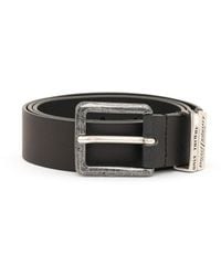 DIESEL - 'B-Guarantee-A' Leather Belt - Lyst