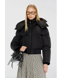 DIESEL - Wrinkled-Nylon Down Puffer Jacket With Detachable Hood - Lyst