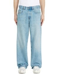 DIESEL - Relaxed Jeans Low Waist 2001 D-Macro, Light, Button Fly - Lyst