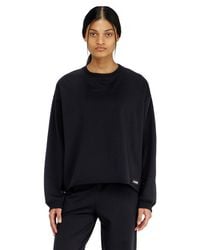 DIESEL - Peached Sweatshirt With Raw Hem - Lyst