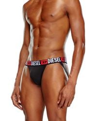 DIESEL - Paquete De Tres Suspensorios Con Cintura Con Logotipo - Lyst