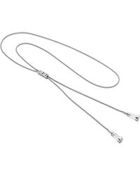 DIESEL - D Chain Earbuds Necklace - Lyst