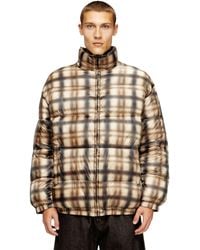 DIESEL - Reversible Padded Bomber Jacket - Lyst