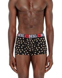 DIESEL - Three-Pack Of Stretch Cotton Trunks With Floral Print - Lyst
