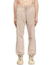 DIESEL - Washed Nylon Pants With Side Bands - Lyst