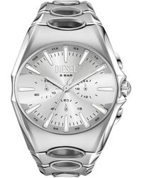 DIESEL - D-Curve Stainless Steel Watch - Lyst