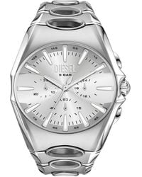 DIESEL - D-curve Stainless Steel Watch - Lyst