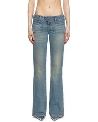 DIESEL - ブルー D-hush 09j55 ブーツカット&フレア ジーンズ - Lyst