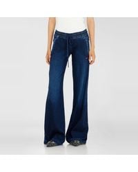 DIESEL - Relaxed Low Waist 2078 D-Ainty Joggjeans, Dark, Elastic Waistband - Lyst