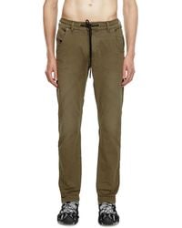 DIESEL - Regular Regular Waist 2032 D-Krooley Joggjeans, Colored, Zip Fly - Lyst