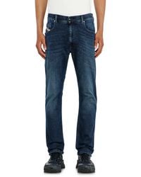DIESEL - Regular Regular Waist 2032 D-Krooley-Bw Joggjeans, Dark, Elastic Waistband - Lyst